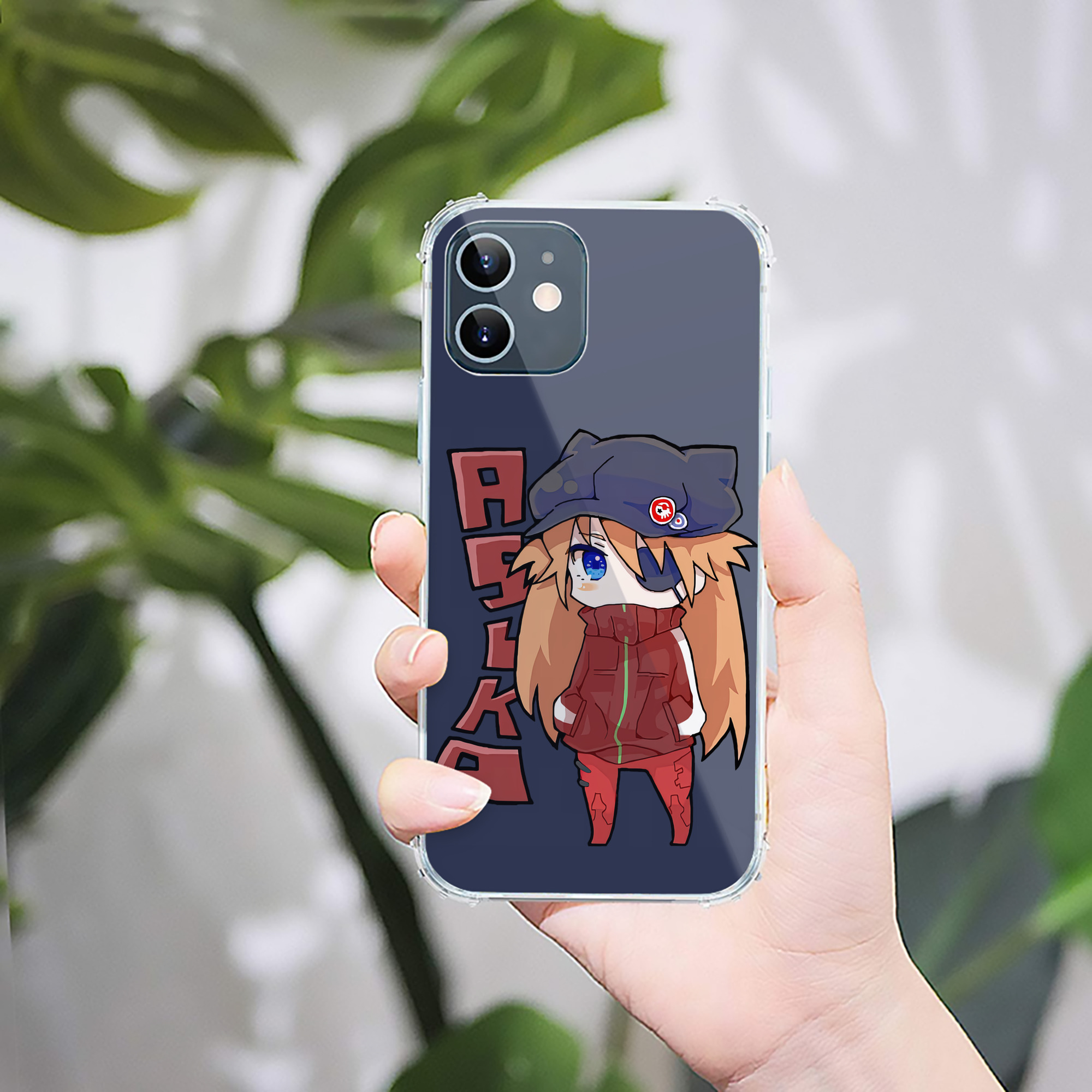 （画像用） EVA 新世紀エヴァンゲリオン 【iPhone 12シリーズ対応】透明スマホケース（クリアソフトケース）